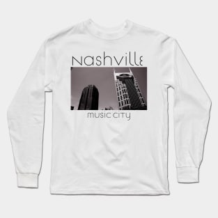 Nashville music city Long Sleeve T-Shirt